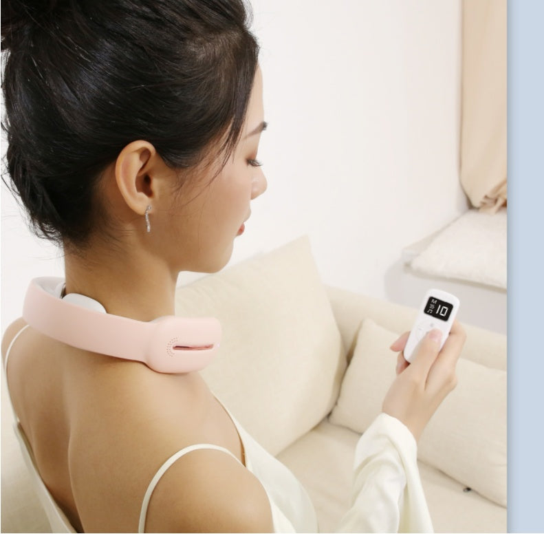 Ultimate 5-in-1 Smart Neck Massager with Remote Control