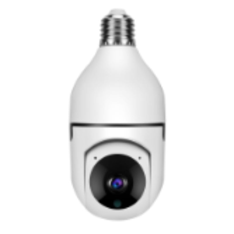 360° Smart WiFi Bulb Security Camera – 1080P HD, 4X Zoom, 5G WiFi, Motion Alarm